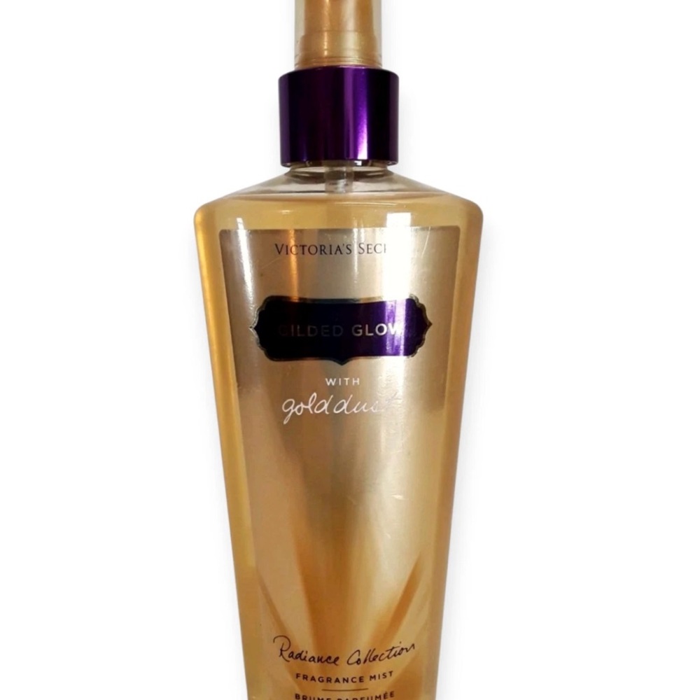 Victoria’s Secret Gilded Glow with gold dust radiance collection fragrance mist